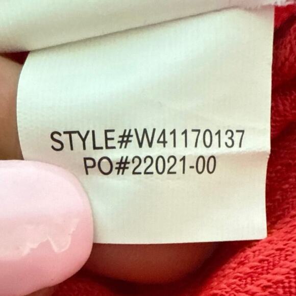 Prana Red Crop Capri Misty Ruched Leggings Pants Womens M Yoga Gym EUC - Picture 10 of 11